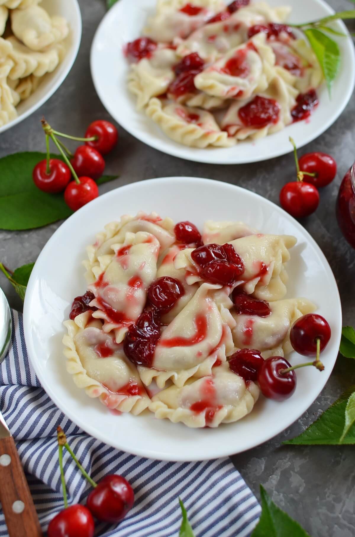 Vareniki (Pierogi) with Cherries Recipe Cook.me Recipes