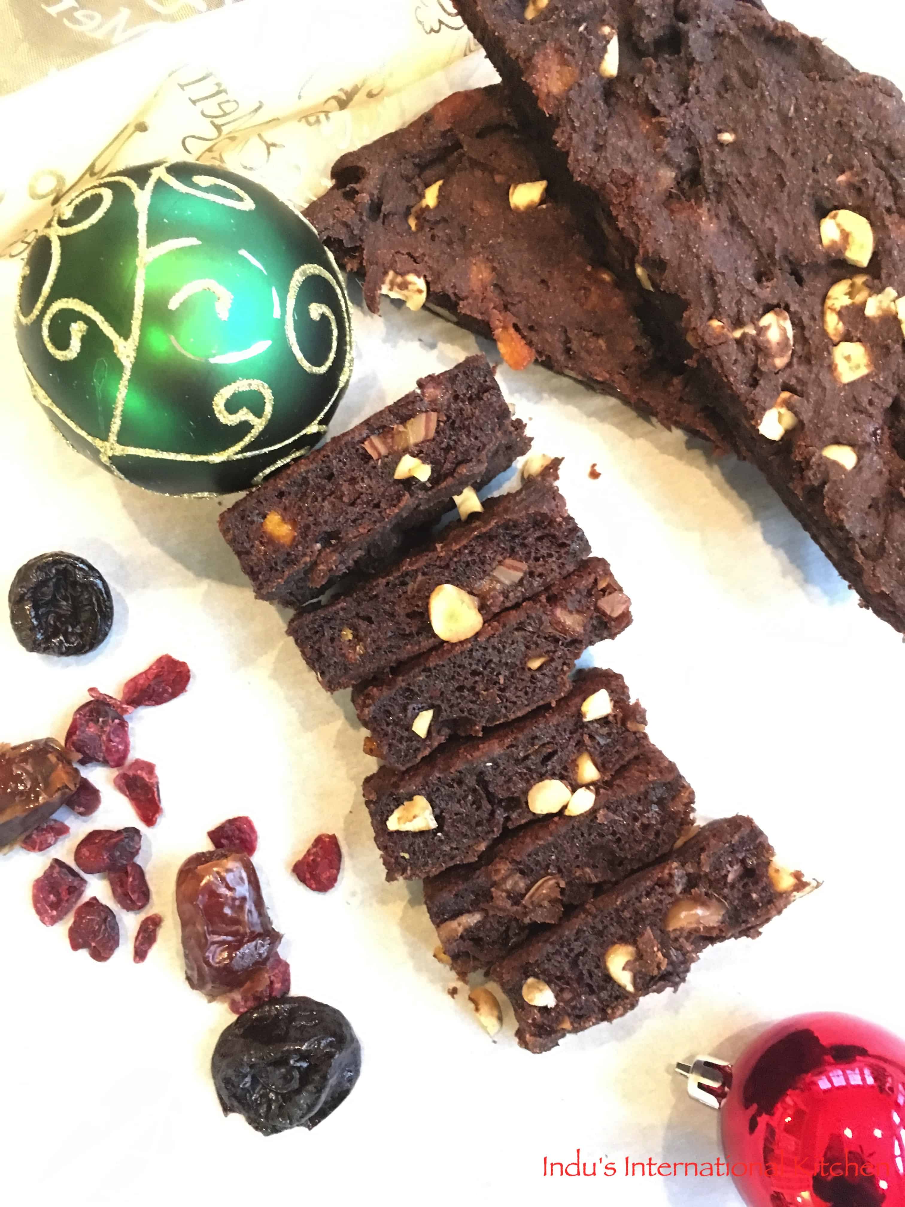 Chocolate and dried fruit cake (Paleo, Vegan, AIP) Cook2Nourish