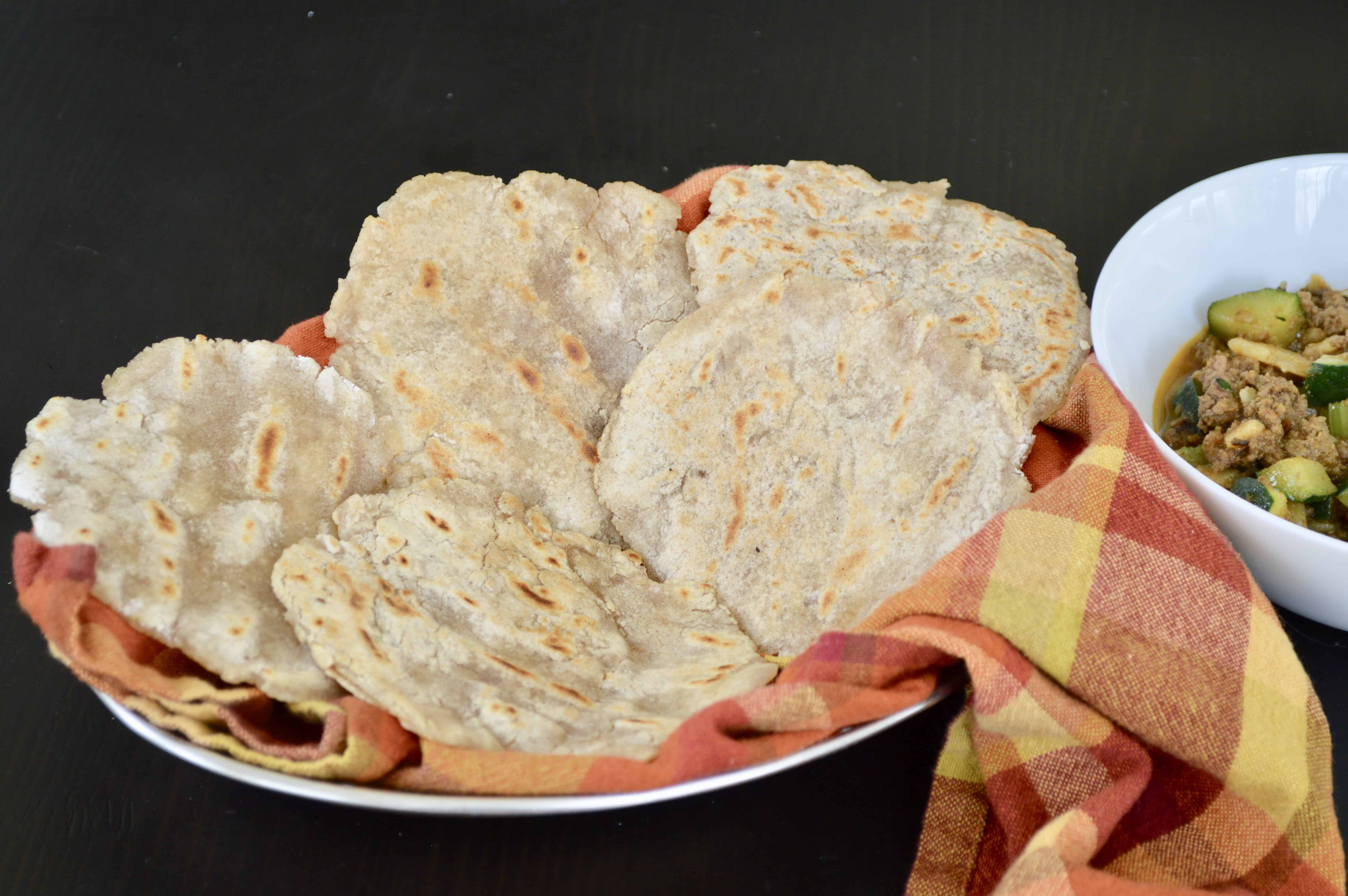 Grain Free Naan Indian Flatbread (Paleo, AIP, Vegan) Cook2Nourish