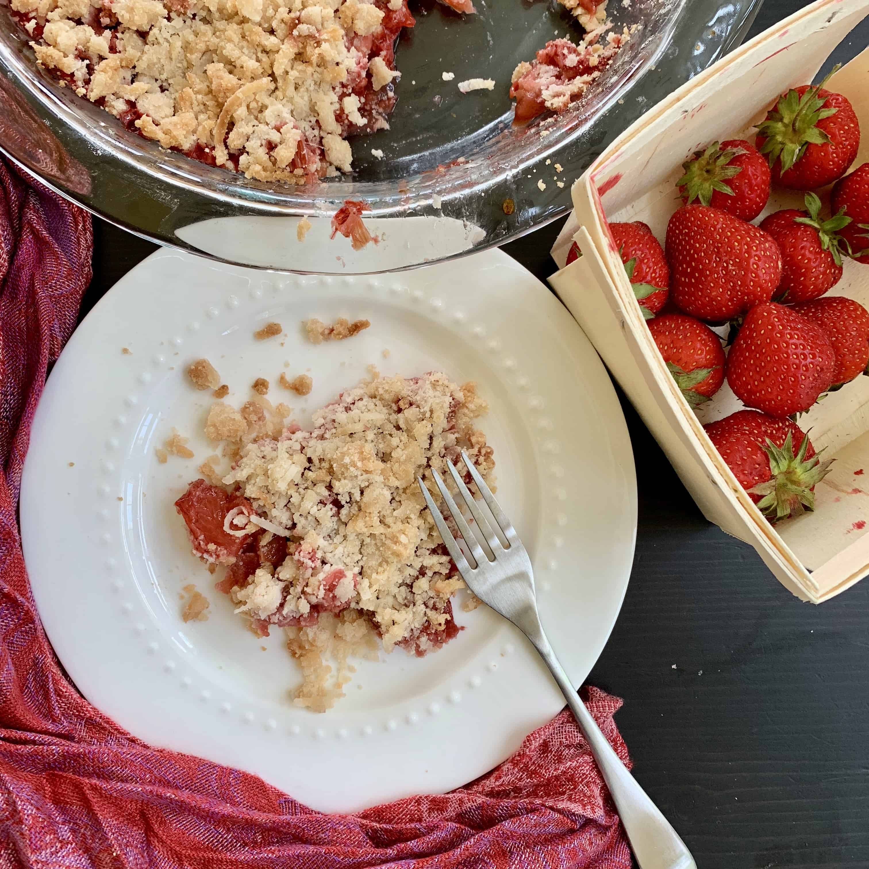 Easy Strawberry Rhubarb Crisp (Paleo, AIP, Vegan) Cook2Nourish