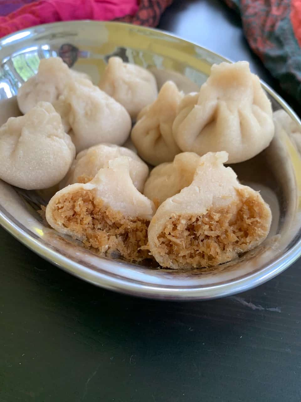 Sweet Coconut Dumplings Grain Free Modaks Cook2Nourish