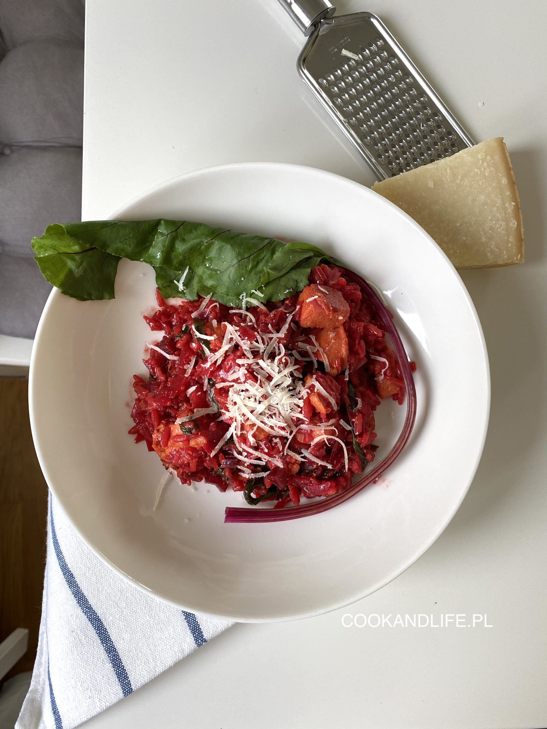 Risotto z botwiną, czyli letni obiad dla zabieganych cookandlife.pl