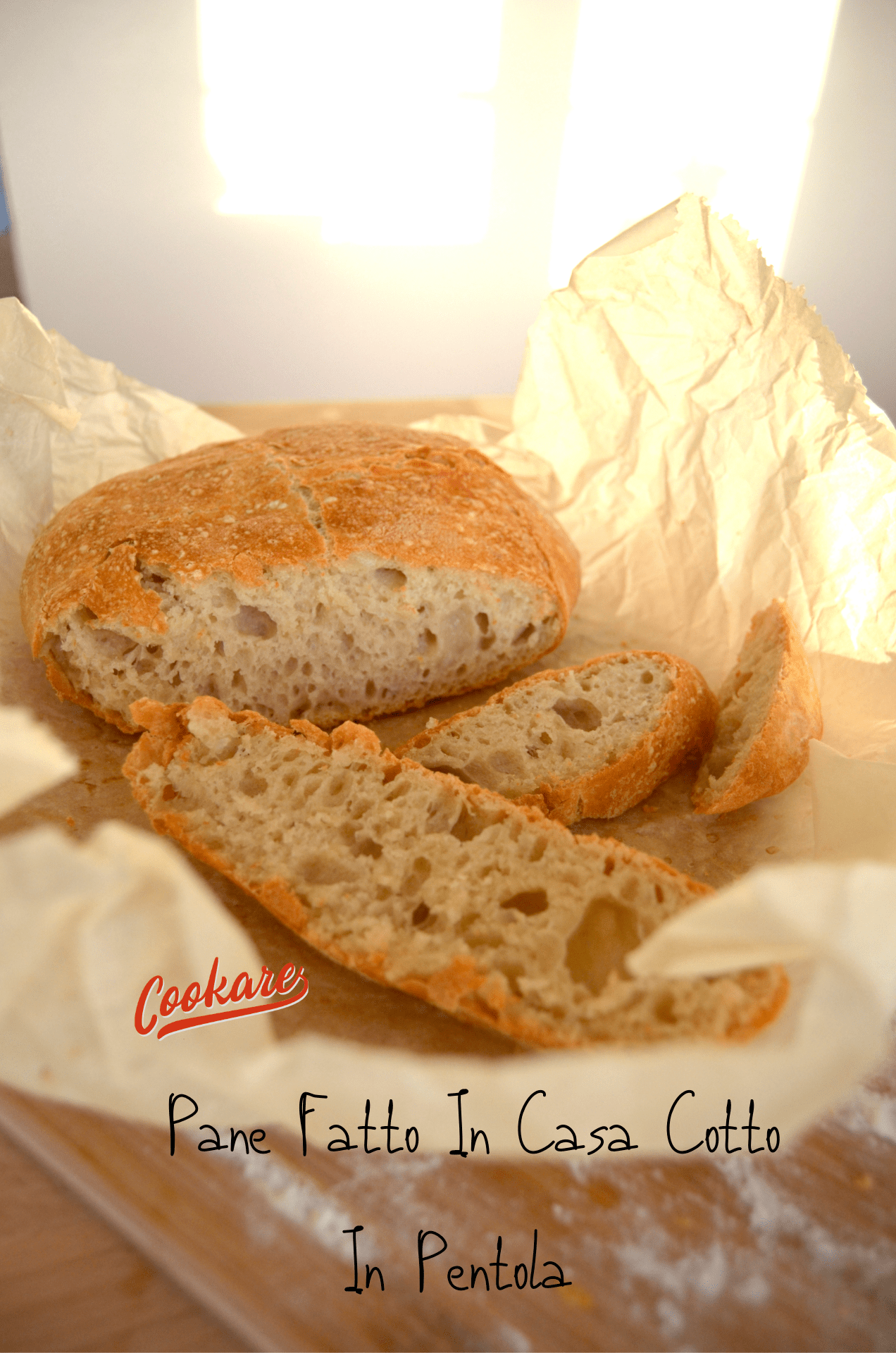 Pane Fatto In Casa ( Cotto in Pentola) ForPlantBasedFoodLovers
