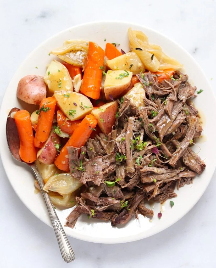 Whole30 Pot Roast (Instant Pot & Slow Cooker) Cook At Home Mom