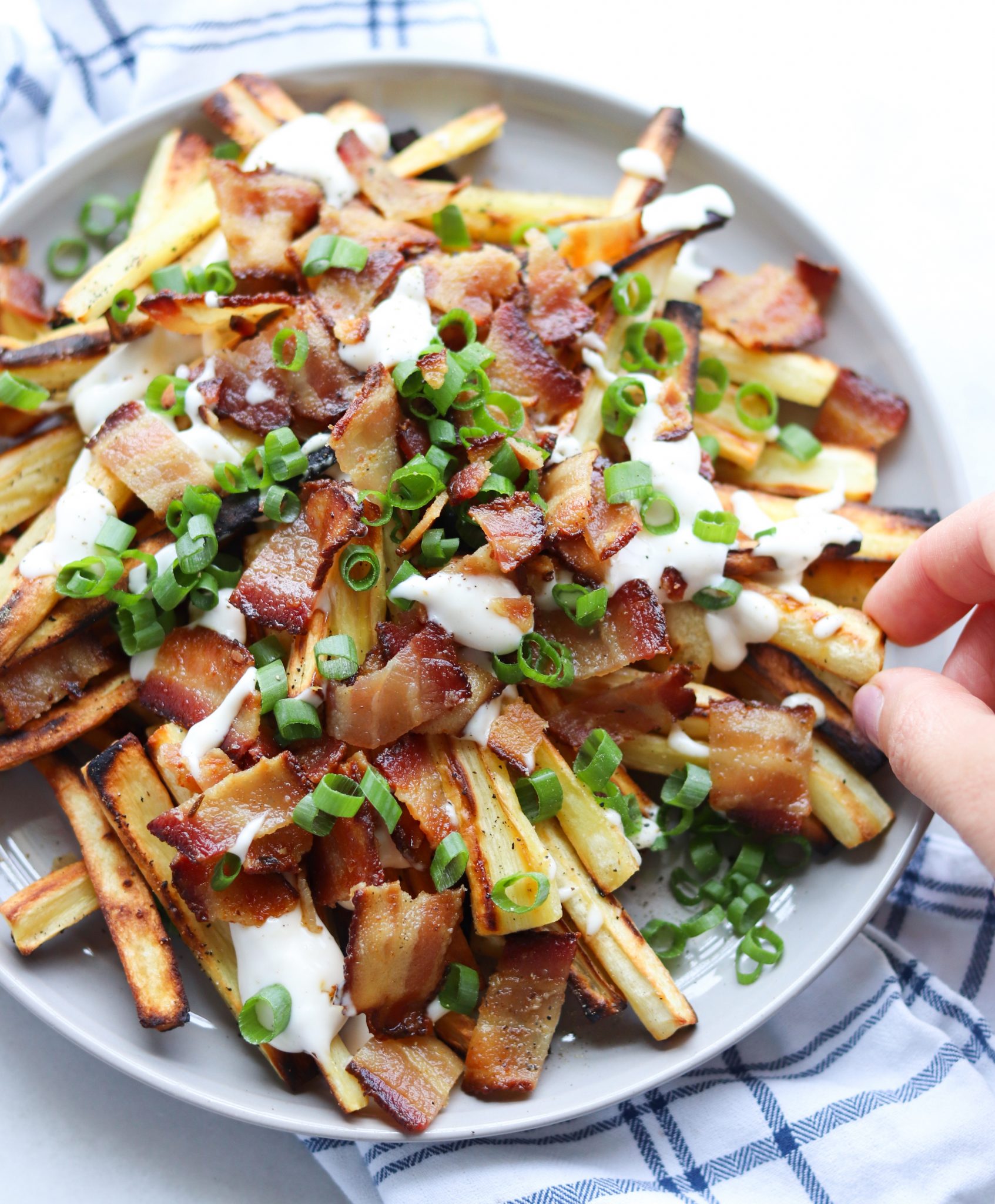 Loaded Roasted Parsnip Fries (Whole30) Cook At Home Mom
