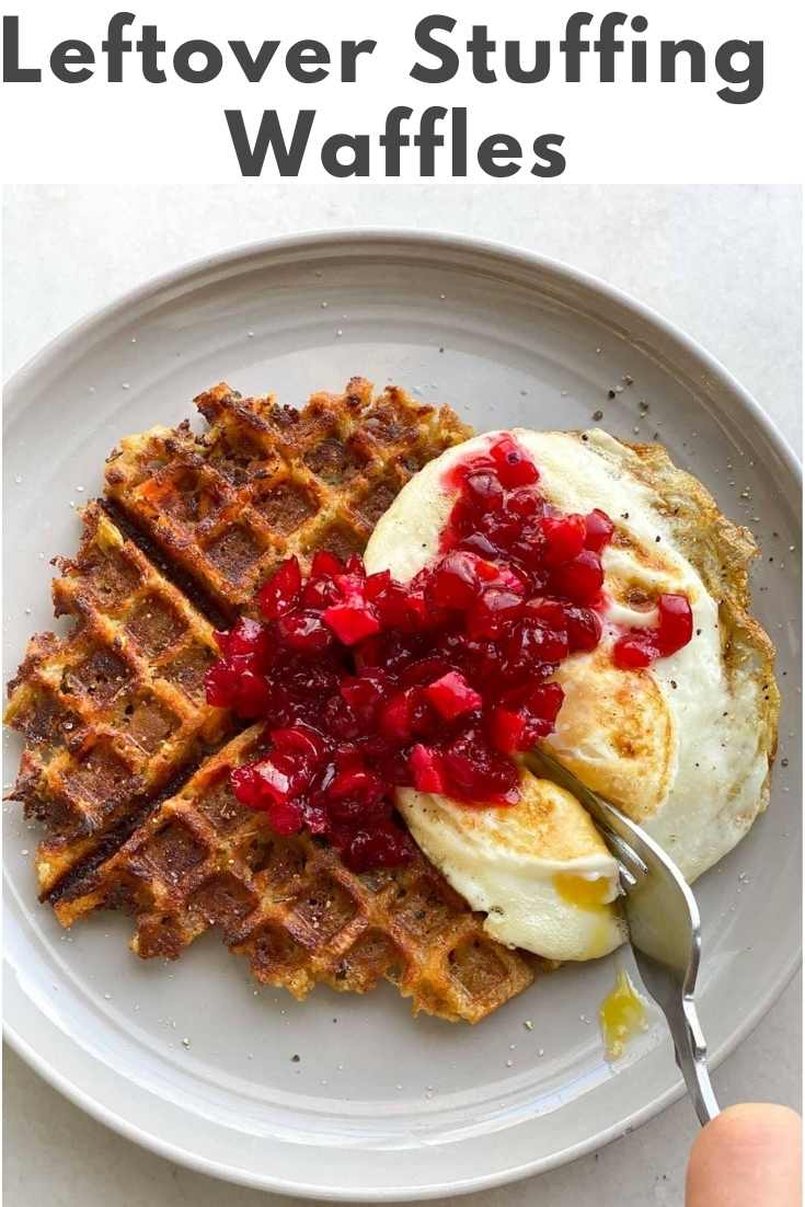 Leftover Stuffing Waffles Cook At Home Mom