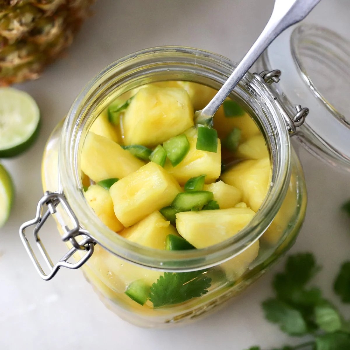 Easy Pickled Pineapple Cook At Home Mom