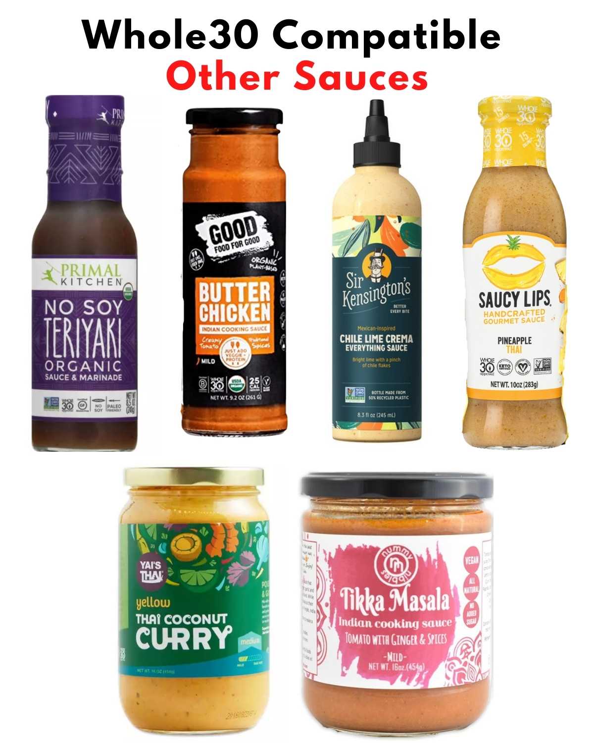 Whole30 Sauce Brands with Prices & Where to Buy Cook At Home Mom