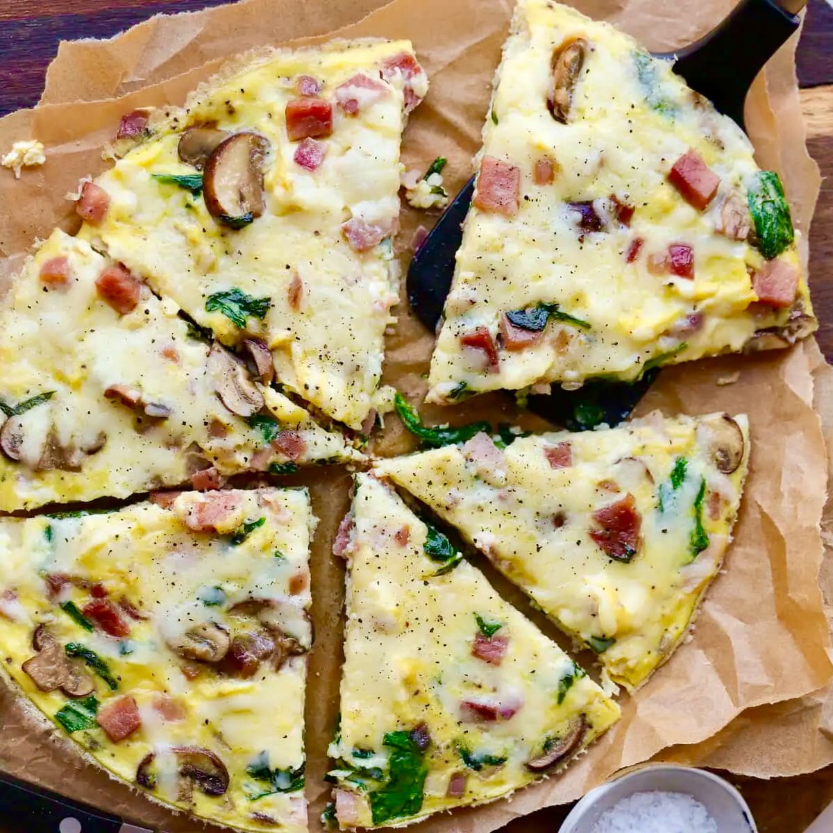 Ham and Cheese Frittata Cook At Home Mom