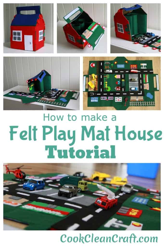Tutorial Felt Car Play MatHouse Cook Clean Craft