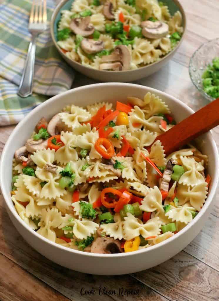 Bow Tie Pasta Salad Cook Clean Repeat