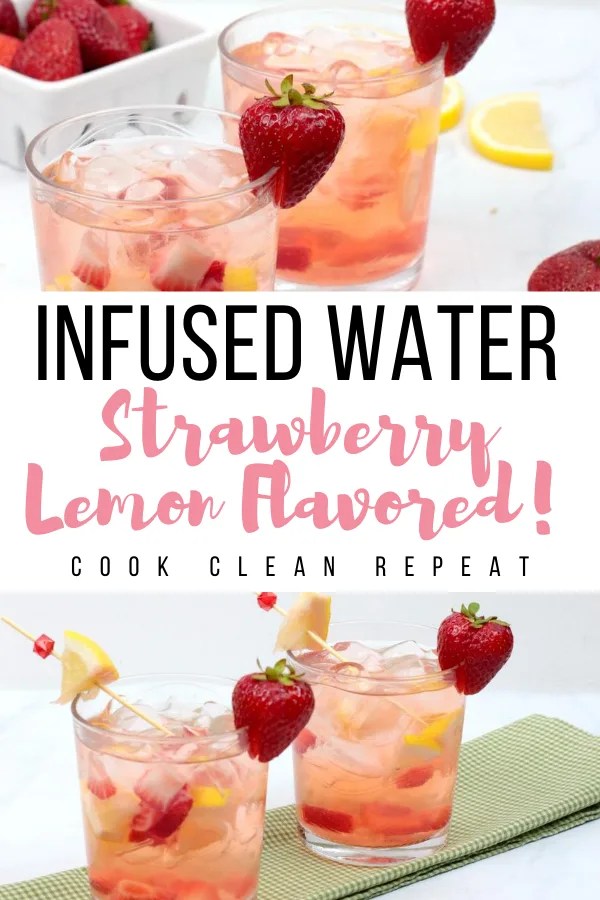 Infused Water Recipes Cook Clean Repeat