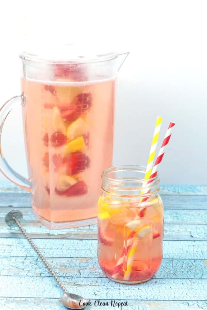 Strawberry Lemon Water Cook Clean Repeat