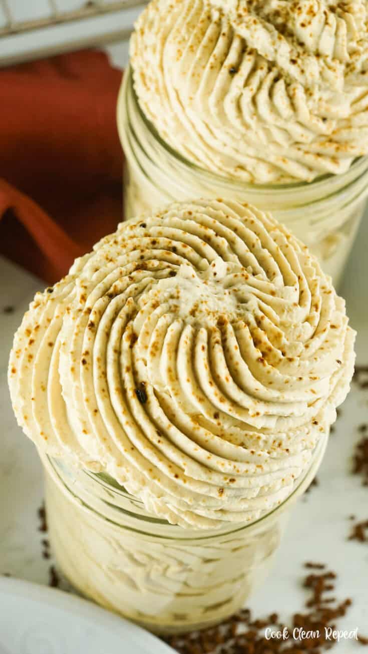 Homemade Coffee Whipped Cream Cook Clean Repeat
