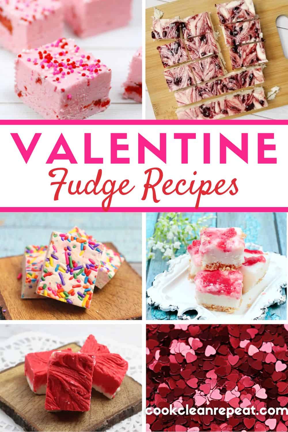 Valentine Fudge Ideas Cook Clean Repeat