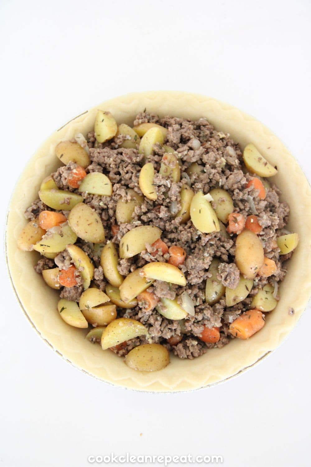 Easy Ground Beef Pot Pie Cook Clean Repeat