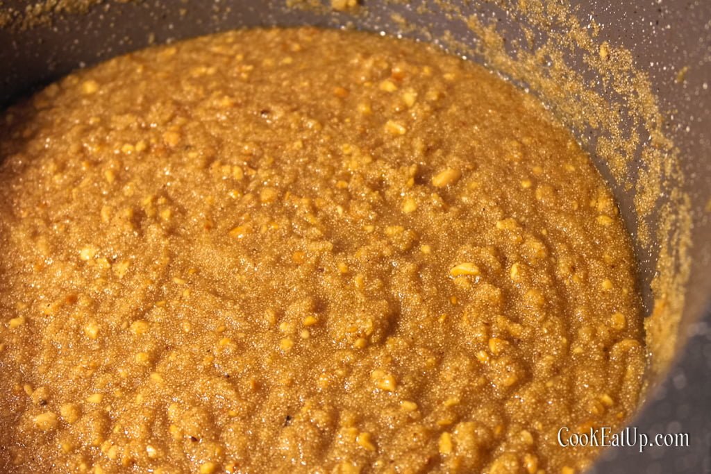 The most fluffy Greek Semolina Halva and how to make it...safely! ⋆