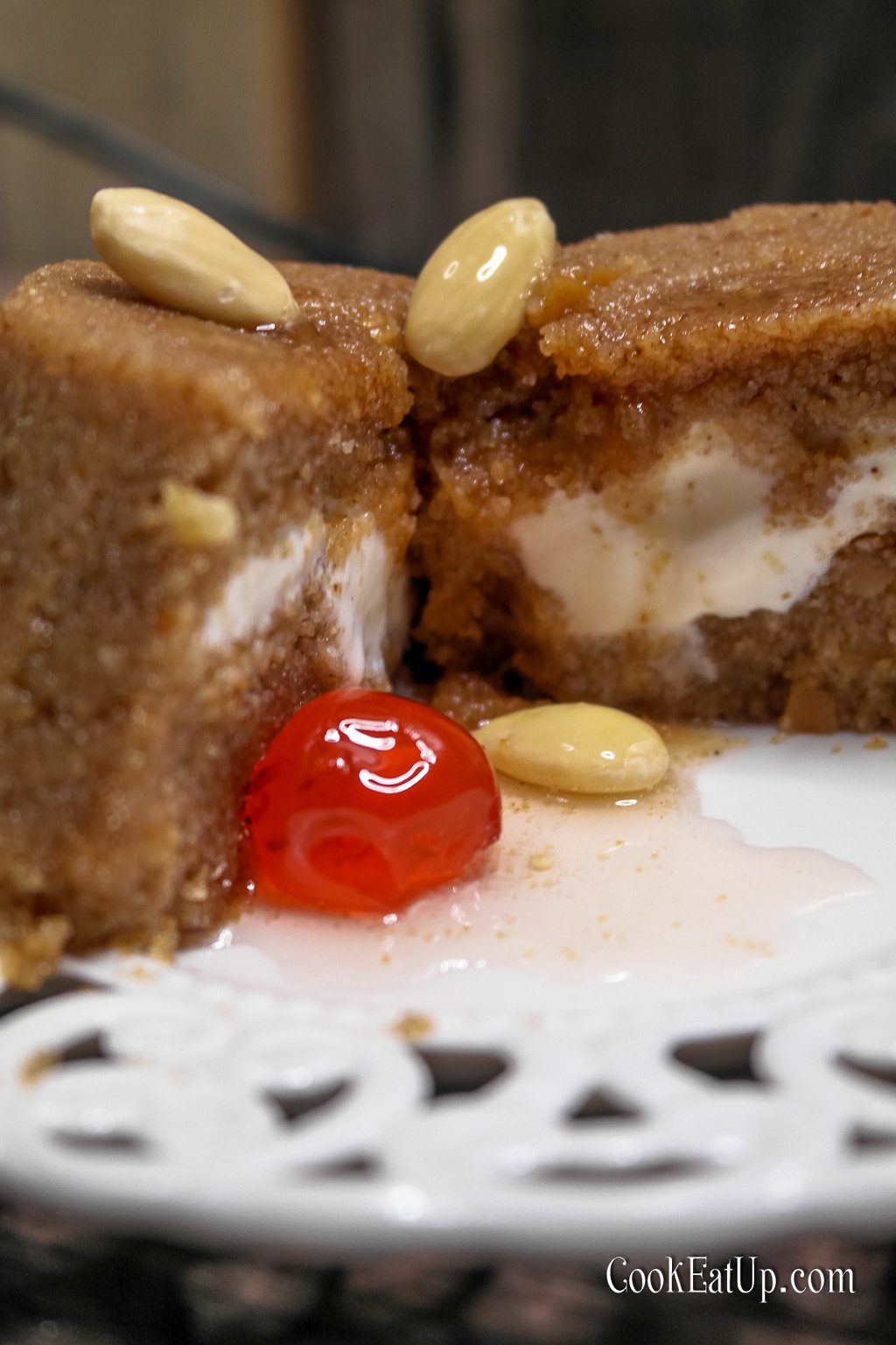 The most fluffy Greek Semolina Halva and how to make it...safely! ⋆