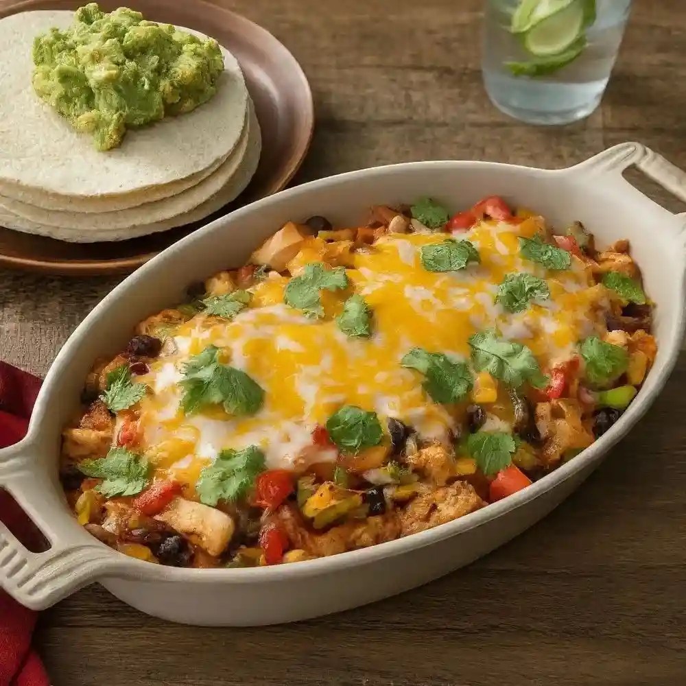 Chicken Taco Bake Recipe Cooker Diary