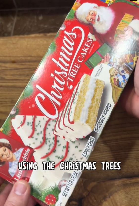 Christmas Tree Loaded PB Cooker of Deliciousness