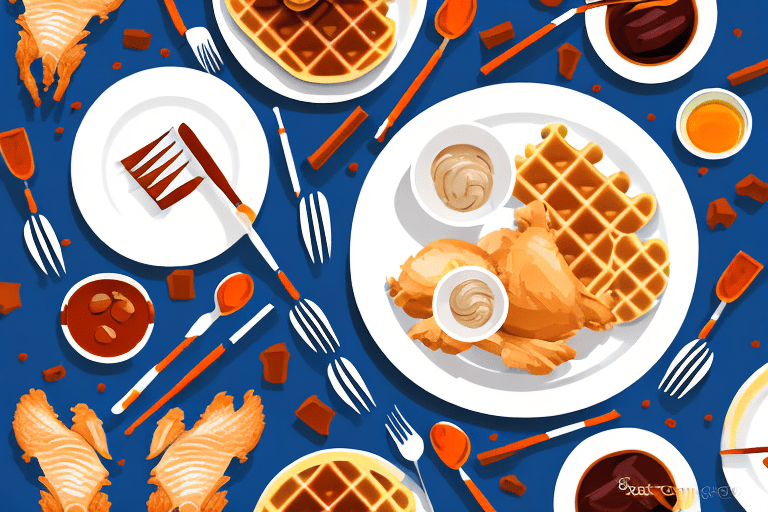 Can you make chicken and waffles with bonein chicken breast halves and