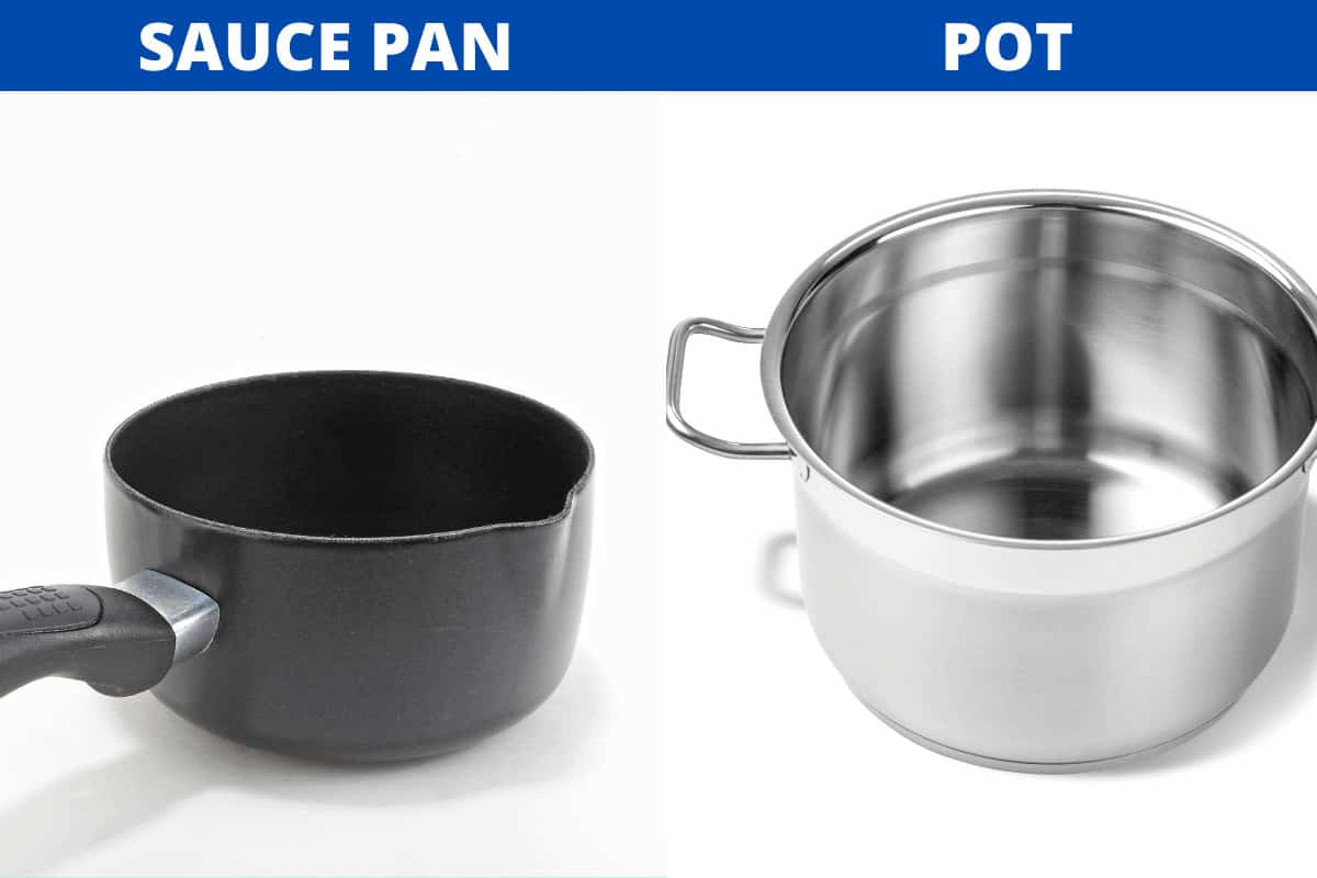 Saucepan vs Pot What’s the Difference/Similarities?