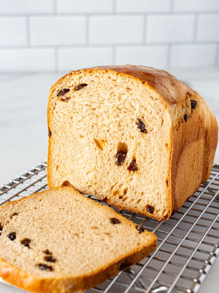 Bread Machine Cinnamon Raisin Bread Cook Fast, Eat Well