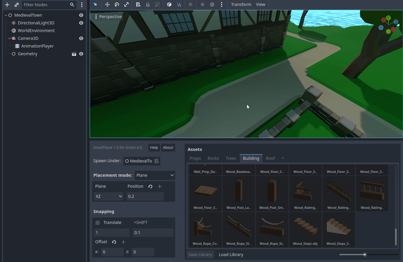 Snapping — AssetPlacer Documentation 2023 documentation