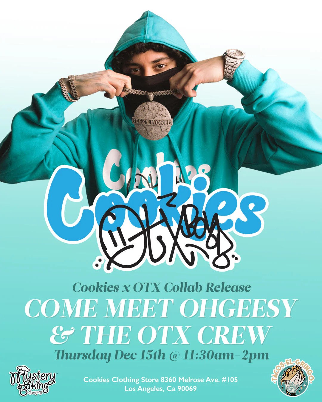 OhGeesy at Cookies Melrose Cookies Clothing