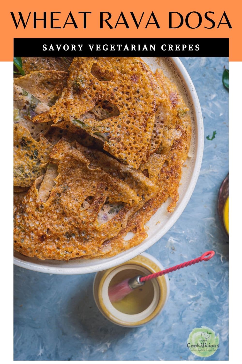 Wheat Dosa Instant Whole Wheat Rava Dosa Recipe