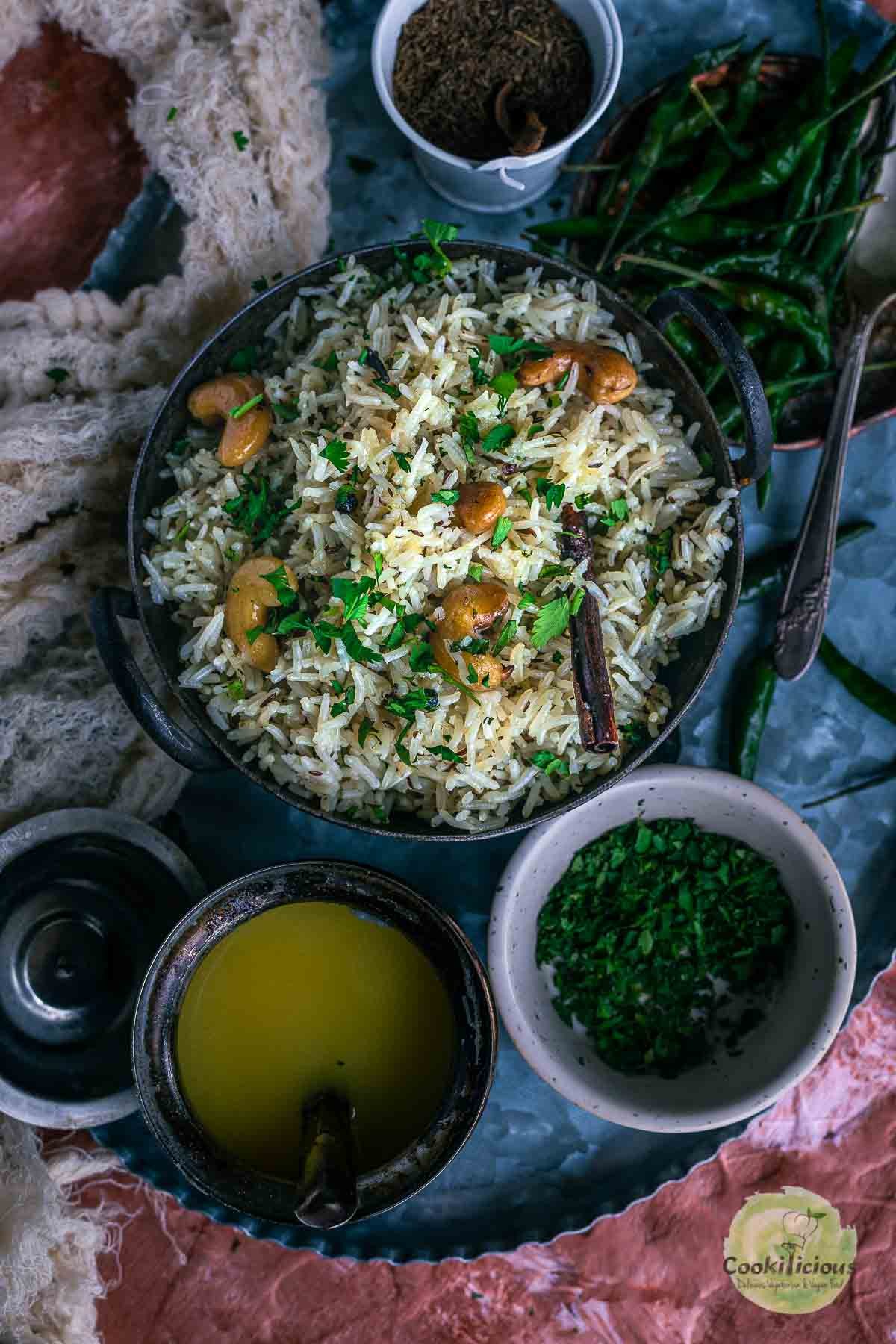 Jeera Rice In The Instant Pot Cumin Rice Cookilicious