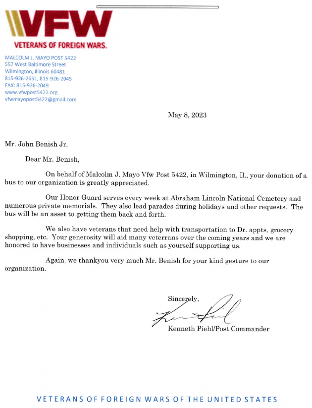 News CookIllinois Corporation