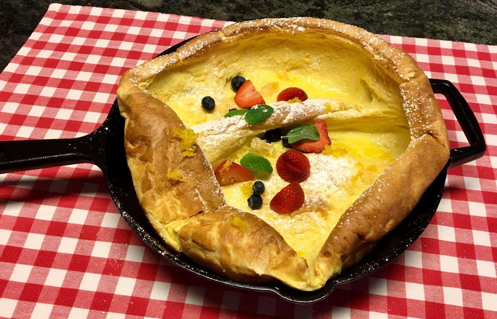 German Pancakes Cooking Aboard with Jill