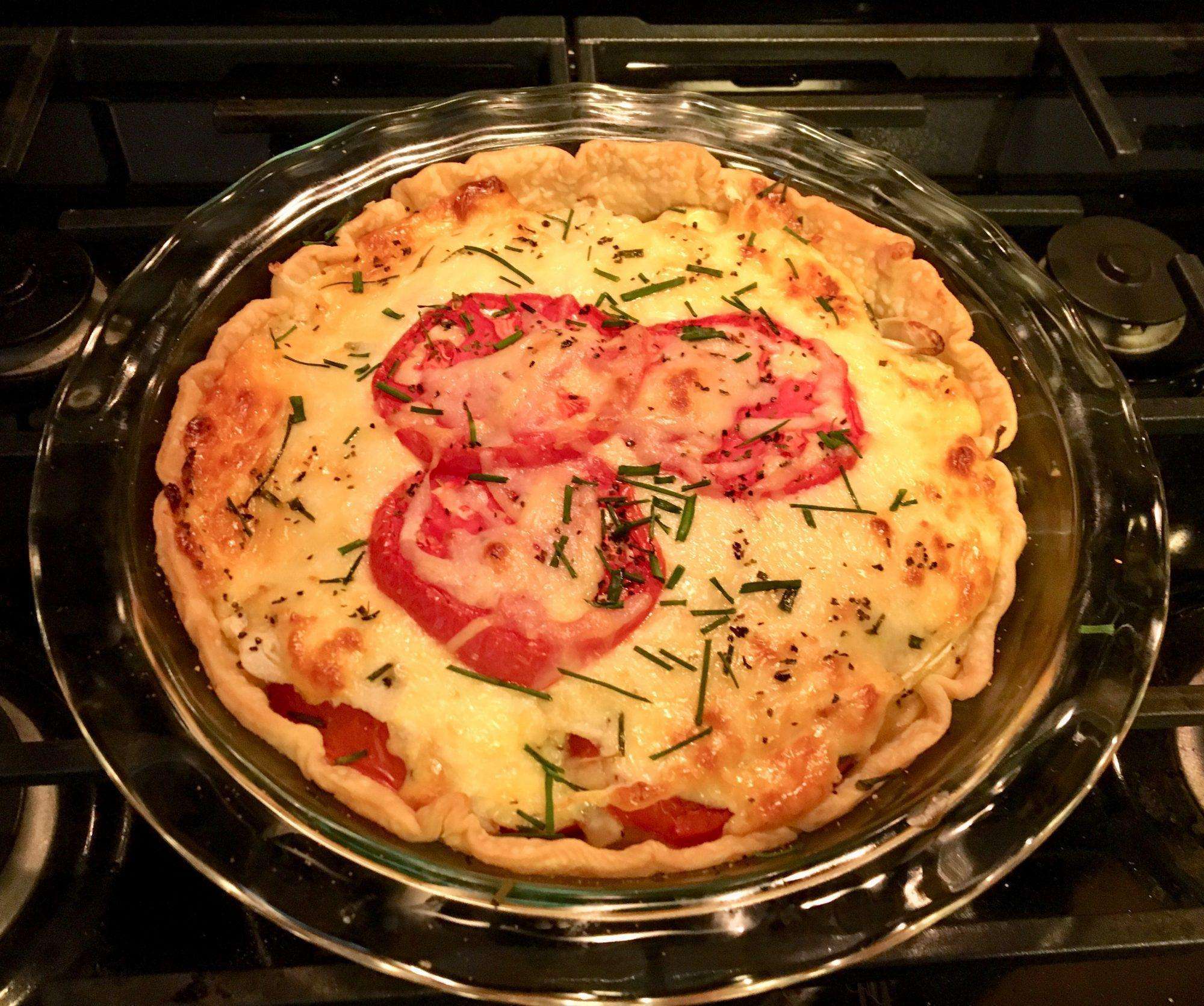 Southern Tomato Pie Cooking Aboard with Jill