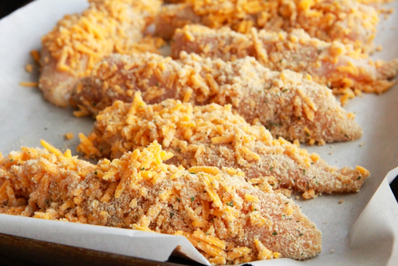 Crispy Oven Baked Ritz Cheesy Chicken Cooking AMOUR