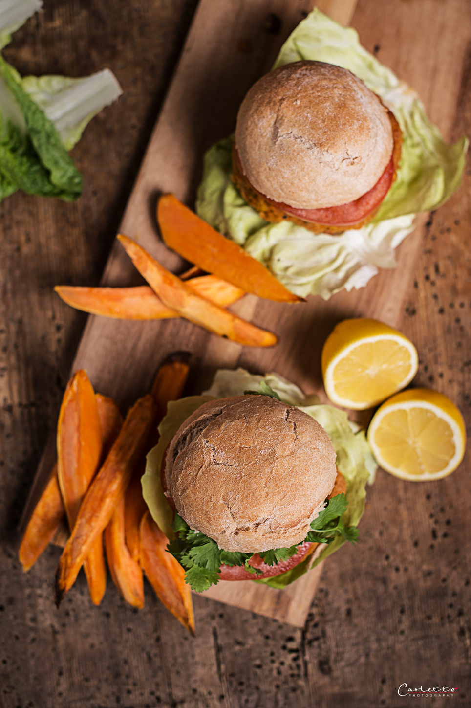 REZEPT VeggieBurger á la Jamie Oliver