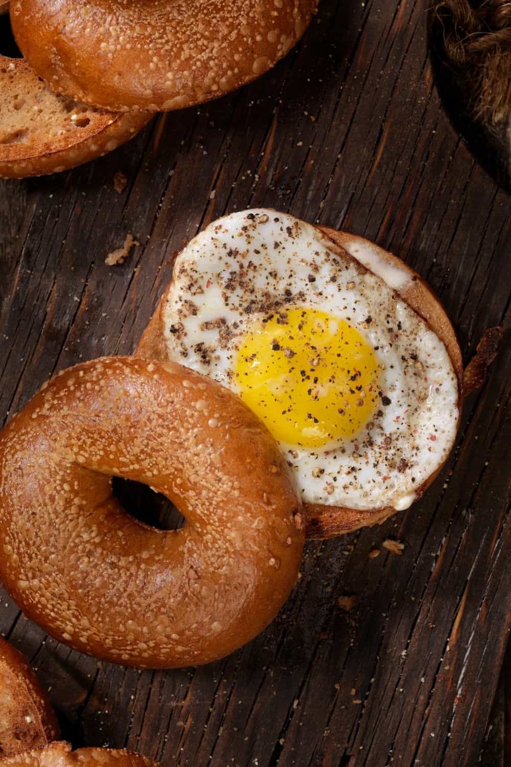 How to toast a bagel in the oven