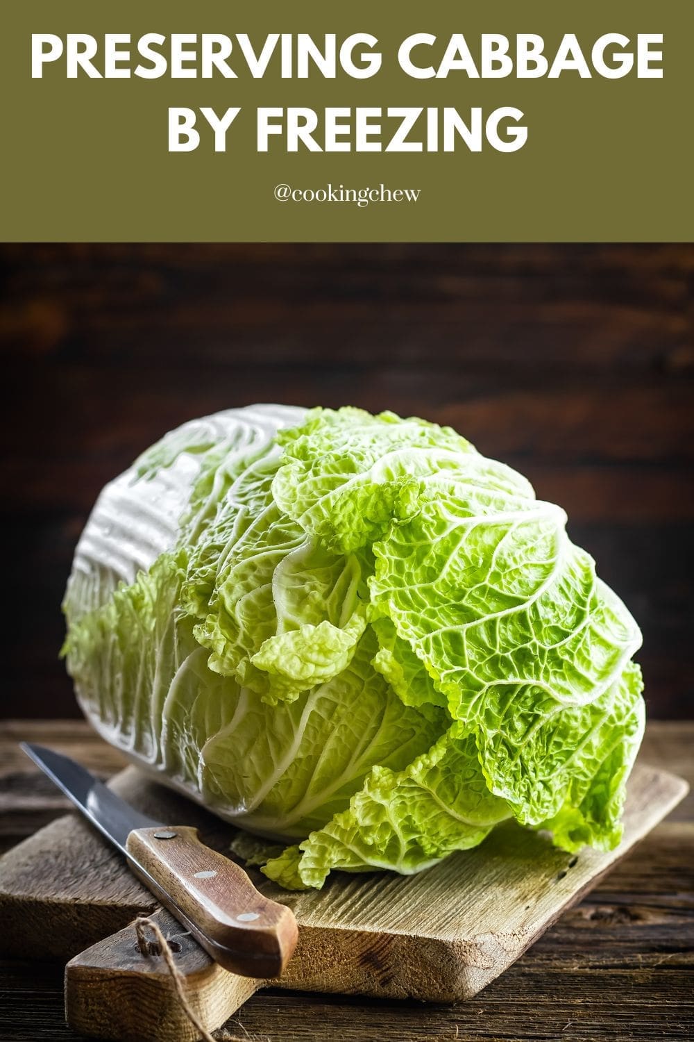 How to freeze cabbage (Blanching or without blanching)