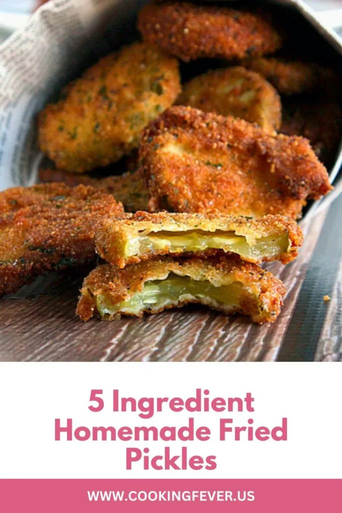 5 Ingredient Homemade Fried Pickles