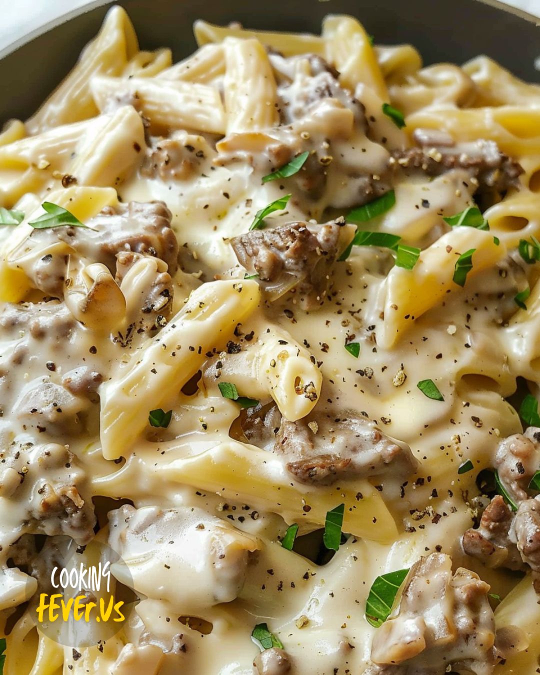 Philly Cheesesteak Pasta