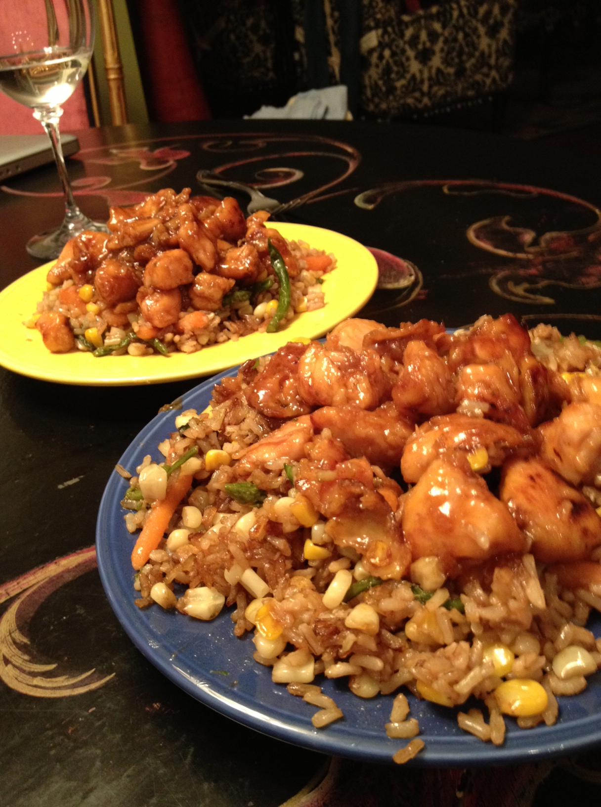 When all you need is Chinese food.. Cooking for a king.