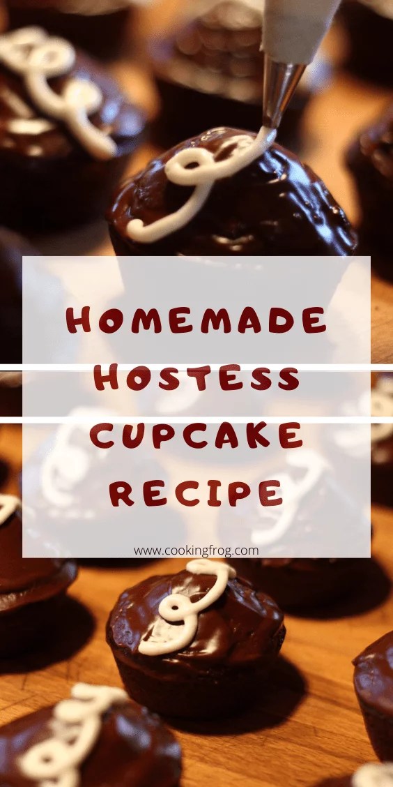 Homemade Hostess Cupcake Recipe Cooking Frog