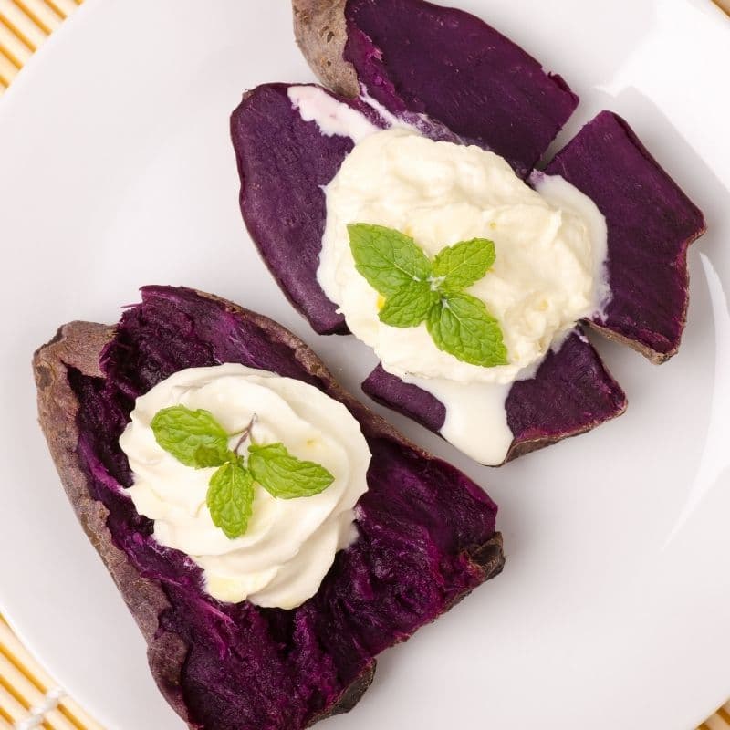 How to make Purple Sweet Potato Recipe Cooking Frog