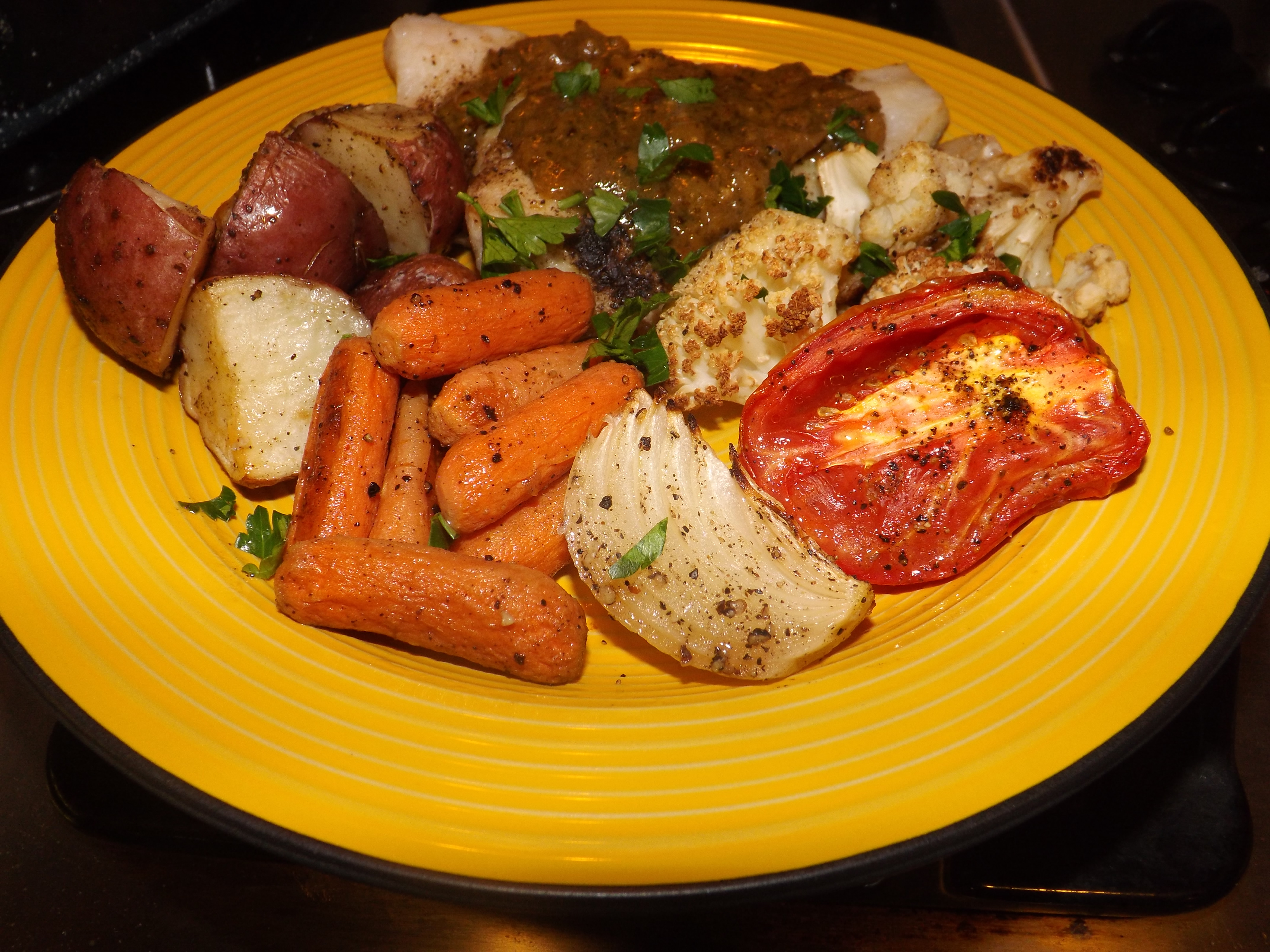 Roasted Fish With White Wine Sauce Cooking From Your Heart