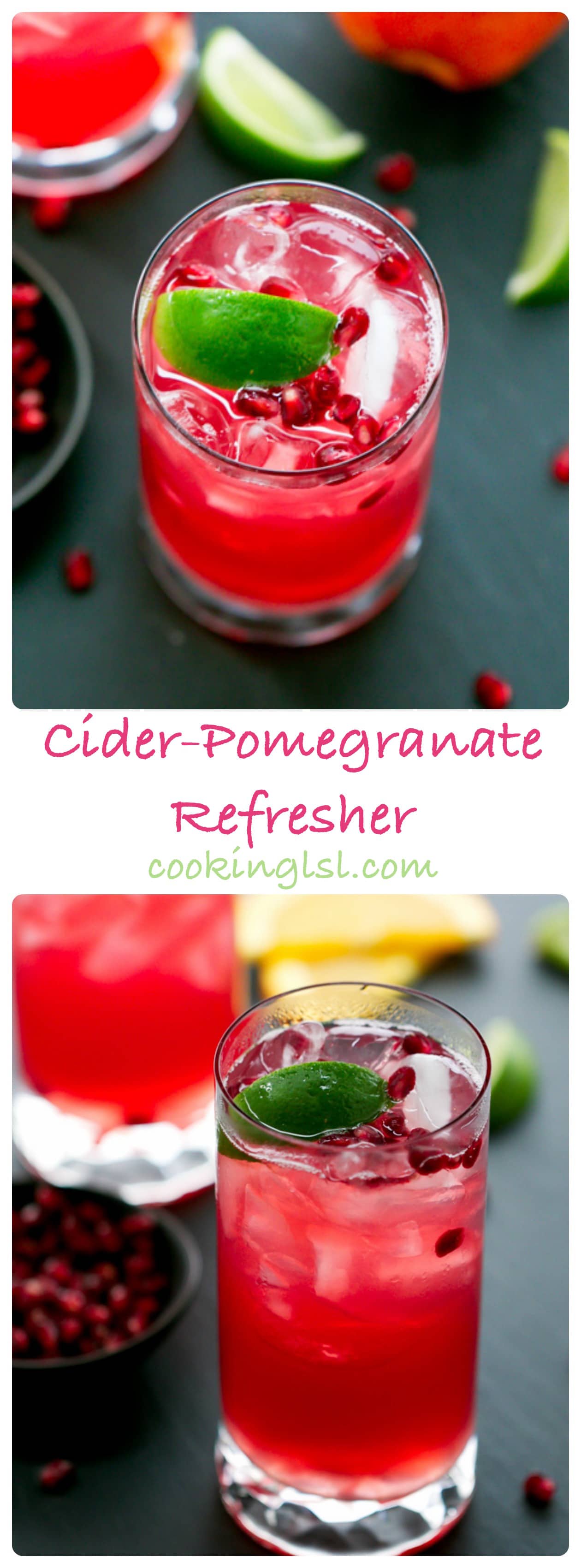CiderPomegranate Refresher