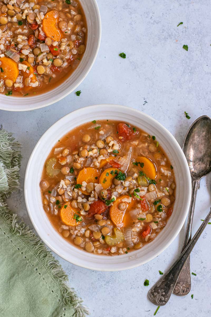 Lentil Rice Soup Recipe Cooking Made Healthy