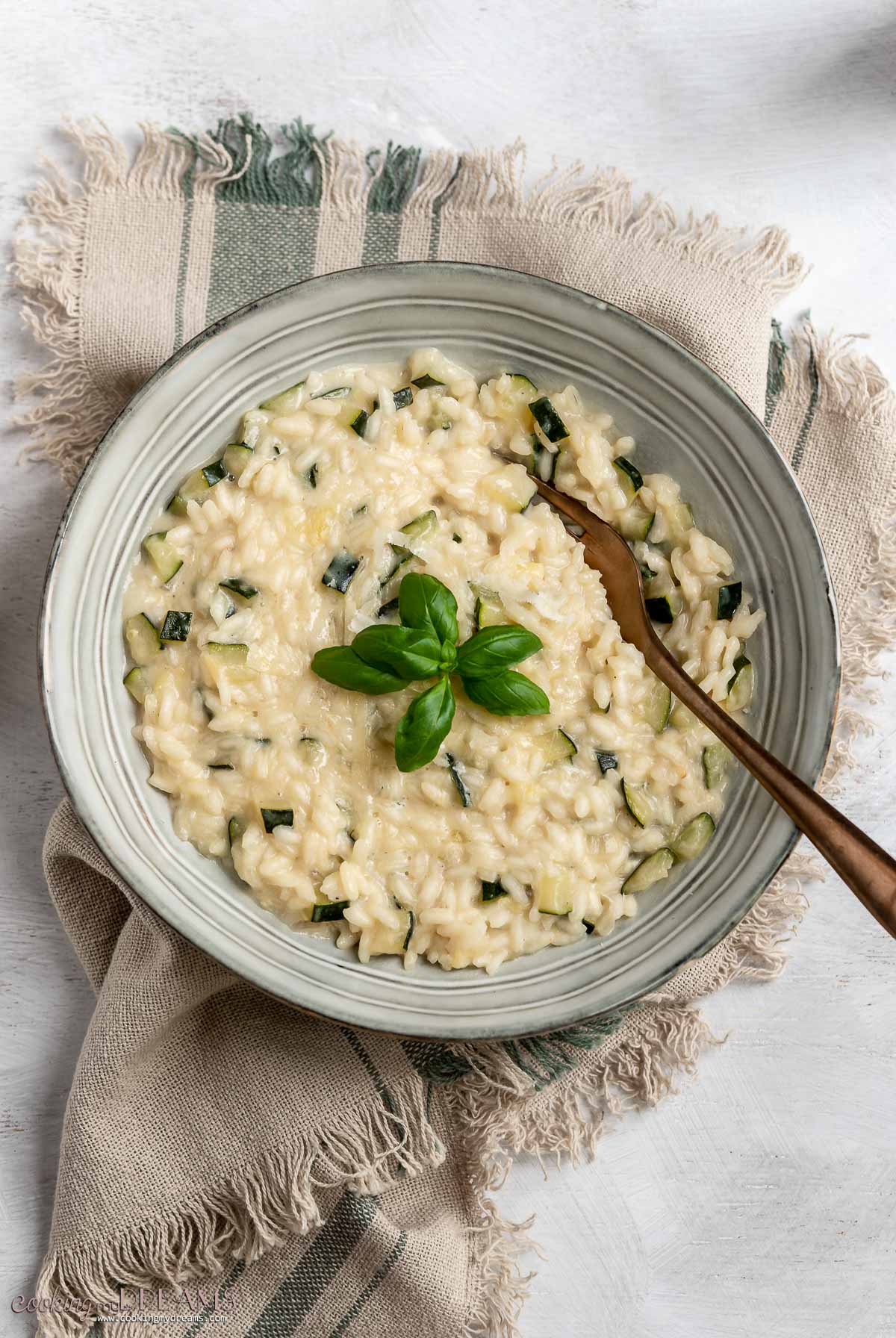 Parmesan Zucchini Risotto Cooking My Dreams