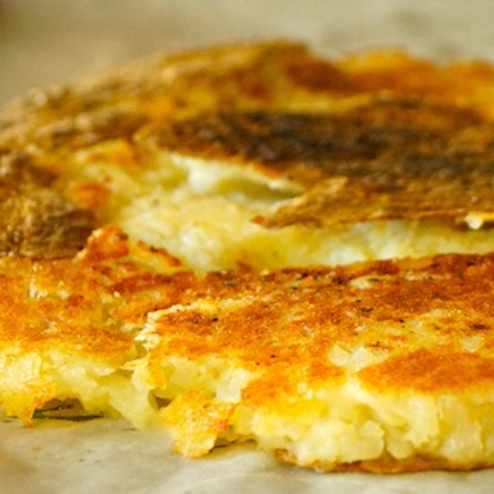 Smashed Potato Pizza Crust Cooking On The Weekends