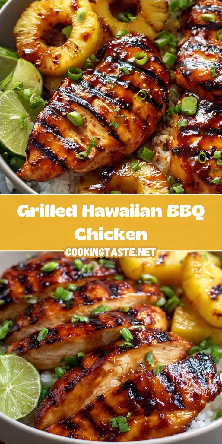 Grilled Hawaiian BBQ Chicken - Cooking Taste