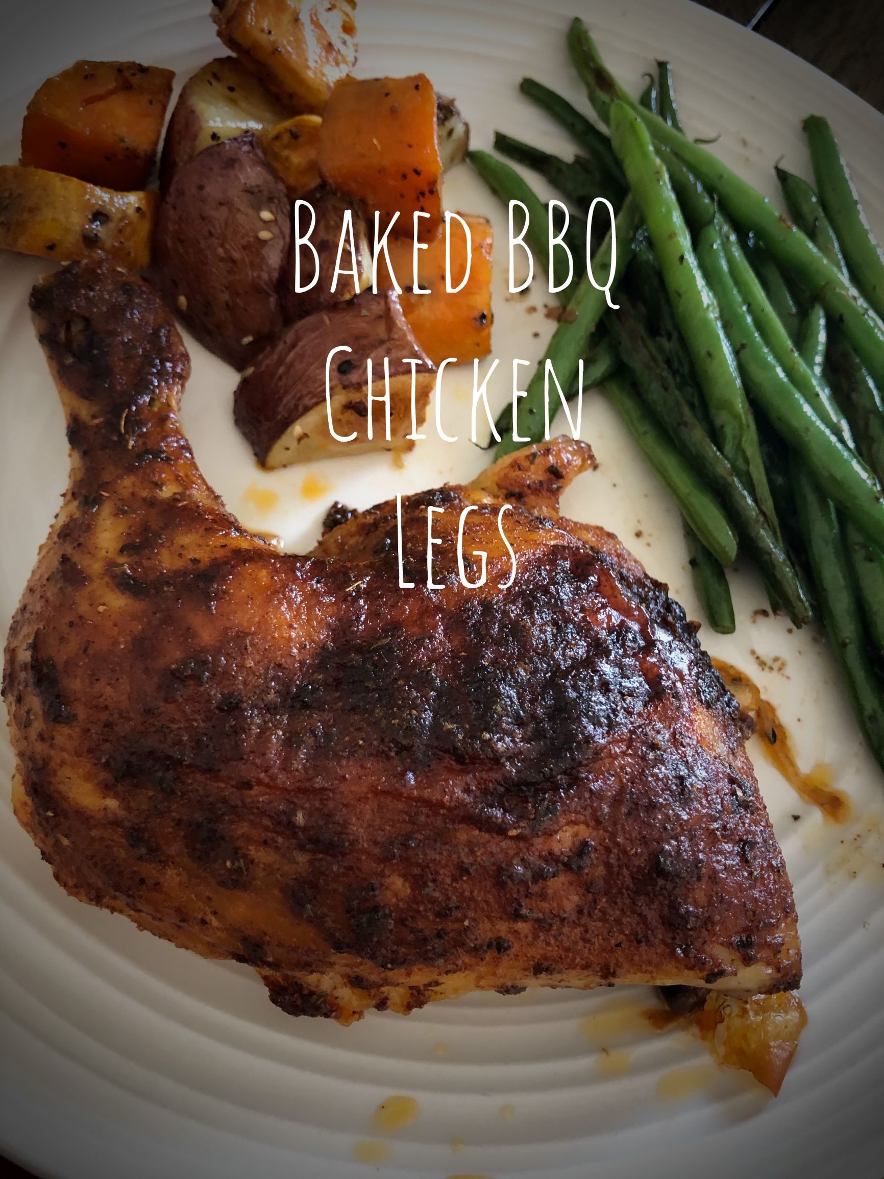 Baked BBQ Chicken Legs Cooking Through Generations